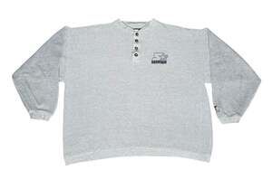 Vintage 90s Starter Logo Henley Pullover Sweatshirt